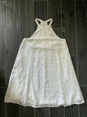 cheap halter neck wedding dresses Romantic Halter V Neck Wedding Dress A Line Lace Bridal Gown main image 1