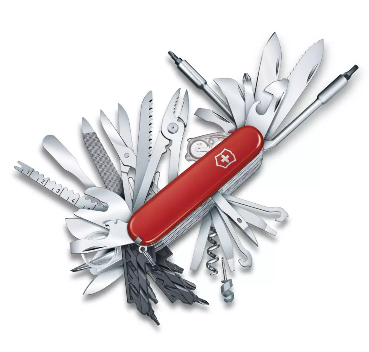 Victorinox Swiss Army Knife Swisschamp XXL 73 Functions, 1.6795