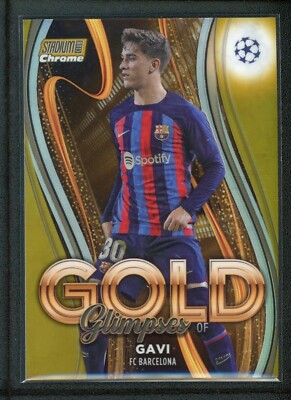 2023 GAVI 33/50 TOPPS CHROME STADIUM CLUB GLIMPSES OF GOLD