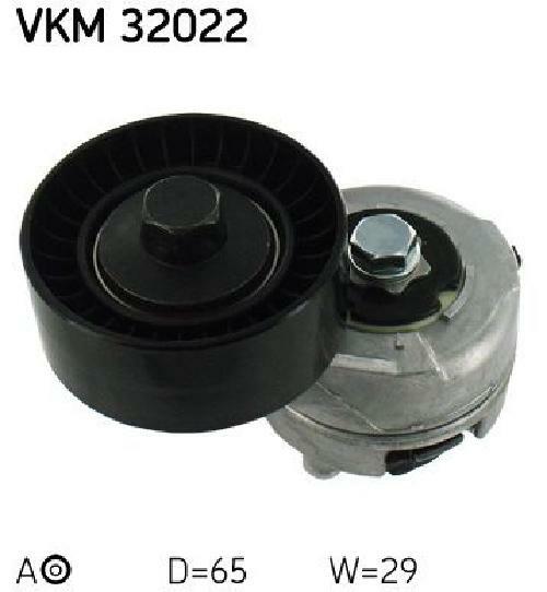 Original SKF Spannrolle Keilrippenriemen VKM 32022 FüR Alfa Romeo Fiat Lancia-image