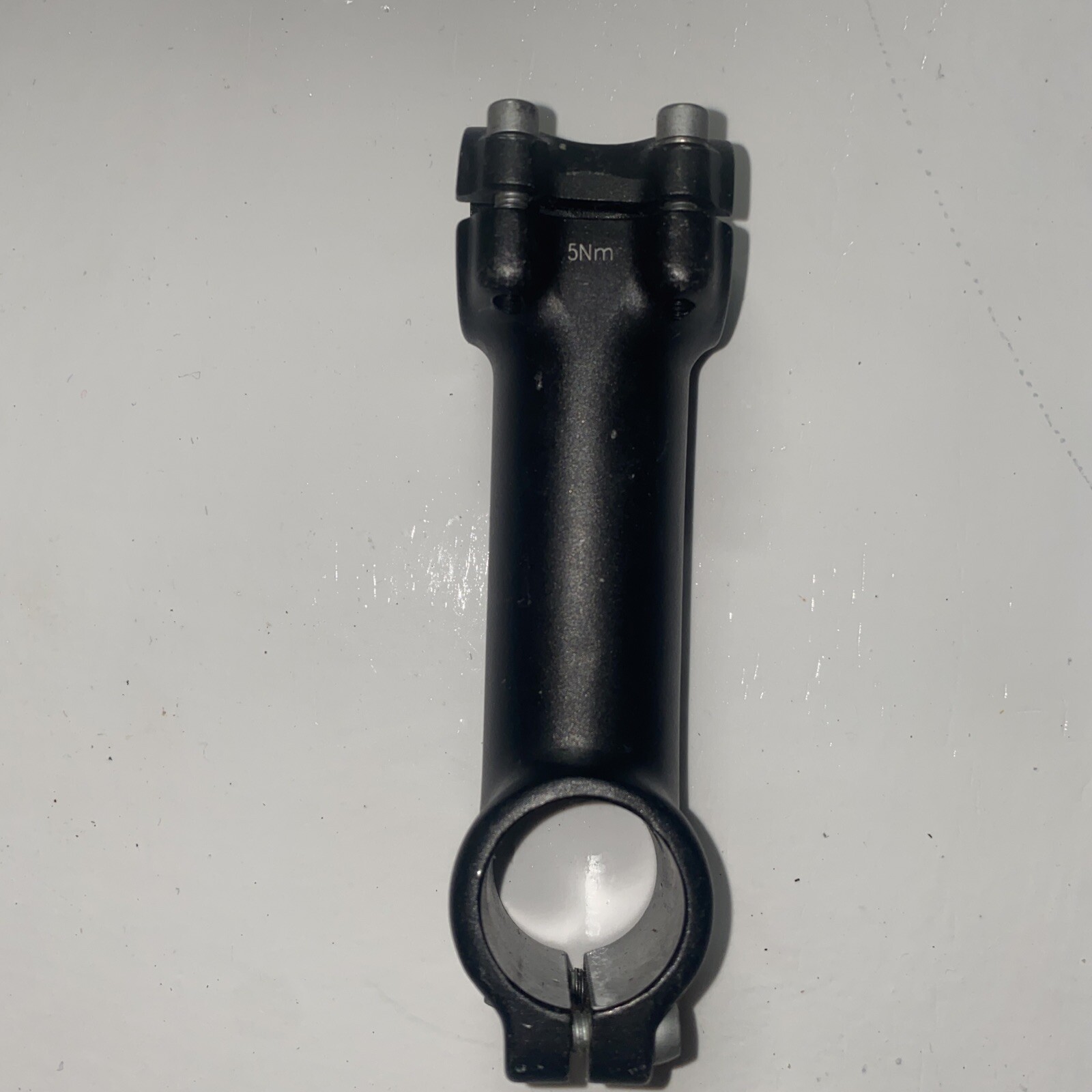 Bicycle Bike Stem 1 1/8th 25.4 x 100 mm x +/- 10 degree aluminum light black