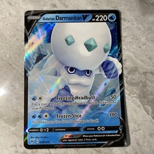 Pokemon Card - Galarian Darmanitan V - 36/185 - Vivid Voltage - Full Art 