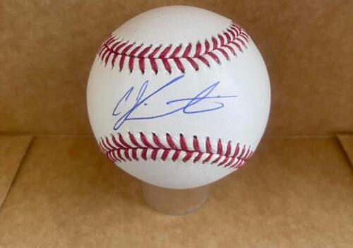 COLT KEITH TIGERS SIGNED AUTOGRAPHED M.L. BASEBALL BECKETT AUTH - Afbeelding 1 van 2