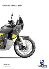 Husqvarna Owners Manual Book Guide 2022 Norden 901 EU