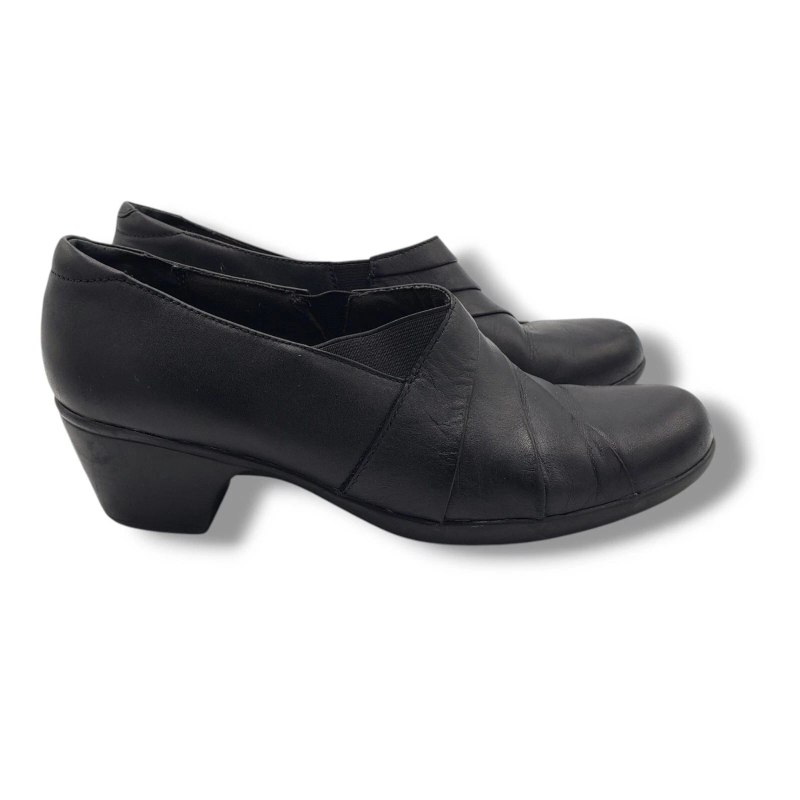 Mocassino Clarks Sugar Spice Pump donna 10 nero in pelle