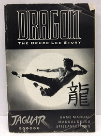 COMPLETE Dragon: The Bruce Lee Story ATARI JAGUAR Manual CIB Fighting BEAT EM UP