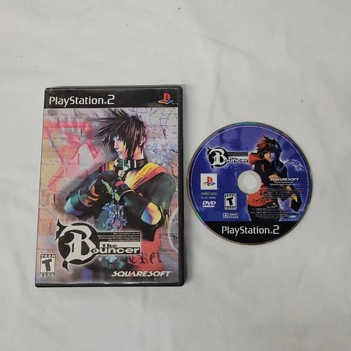 The Bouncer Sony PlayStation 2 Video Game 2001 PS2 Game & case Squaresoft Tested