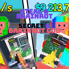ROBLOX STEAL A BRAINROT CHEAP FAST DELIVERY