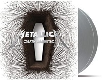 Metallica 'Death Magnetic' 2LP Magnetisches Silbernes Vinyl - Neu & Versiegelt