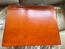 👠👠 LapGear Schoolhouse wooden lapdesk w/cushion/storage