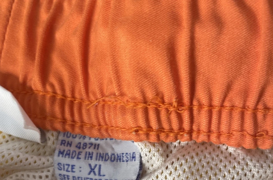 Wave Zone Board Shorts Surf Swim Swimwear  Trunks Men’s XL Yellow Mesh Lined - Image 3 of 4