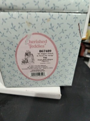 2001 Cherished Teddies Fay An Angel's Touch Is Never Far Away 867489 With Box