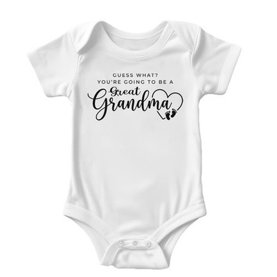Personalisierte Uroma Nana Nanny Ankündigung Schwangerschaft Baby kommt bald