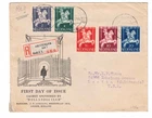 1946 Netherlands Scott B170-4 FDC to Lomita CA
