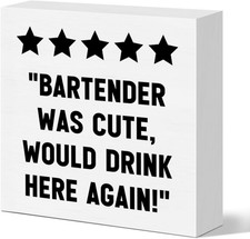Funny Bartender Gifts for Women Men, Bartender Mixologist Christmas Birthday Gif