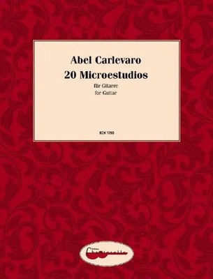 20 Microestudios | Gitarre. | Abel Carlevaro | Notenblätter (ungebunden) | 40 S.