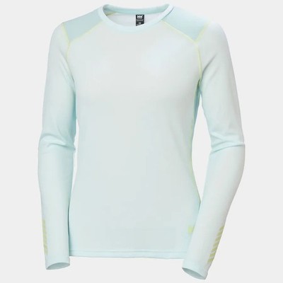 Helly Hansen Lifa Active Crew Base Layer Top - Women's - Medium / Icicle
