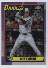 2025 Topps Chrome 1990 Topps Baseball Coby Mayo #90CB-17 1ez8