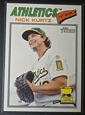 Nick Kurtz 2026 Topps Heritage Gold Cup #275 Oakland Athletics 