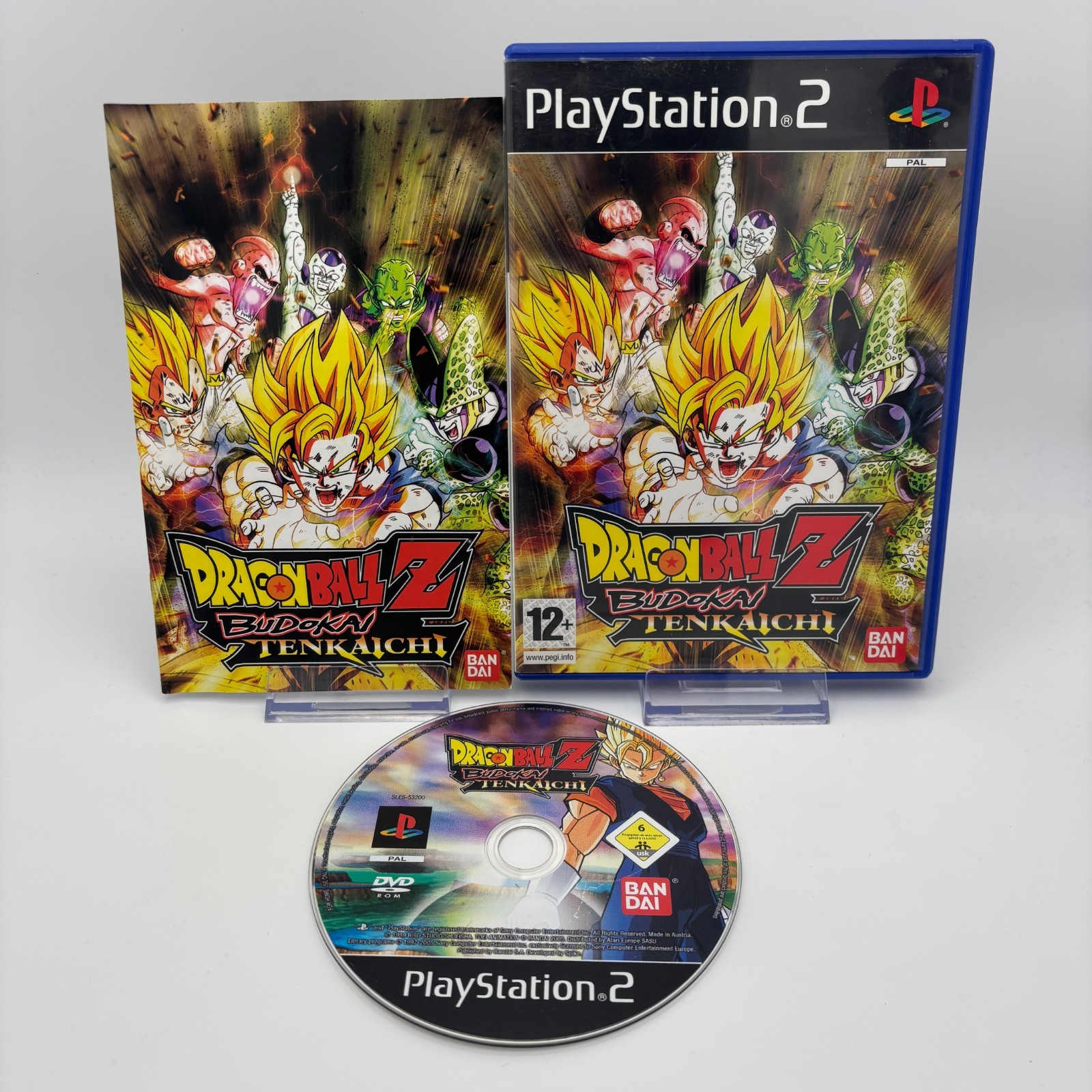 Dragon Ball Z Budokai Tenkaichi (PAL Sony PS2, 2005) *Near Mint* *Disc Perfect*