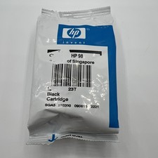 Genuine HP 98 Black Ink Cartridge New package factory sealed