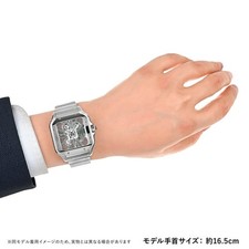 CARTIER Santos de Cartier LM Skeleton WHSA0028 SW13656 8