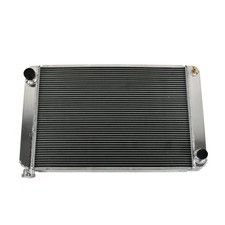 Universal High Performance 31x19 3 Row Water Tank Radiator Kit For Chevy Gm