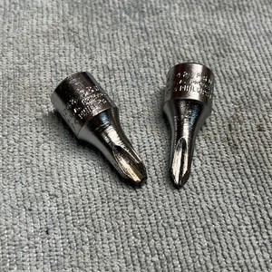 Proto 3/8 Drive Phillips Head #3 and #4. Made In USA Part Numbers 5242 And 5243