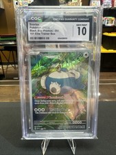 2023 Pokemon Snorlax 051 SVP Black Star Promo 151 ETB CGC 10 Gem Mint