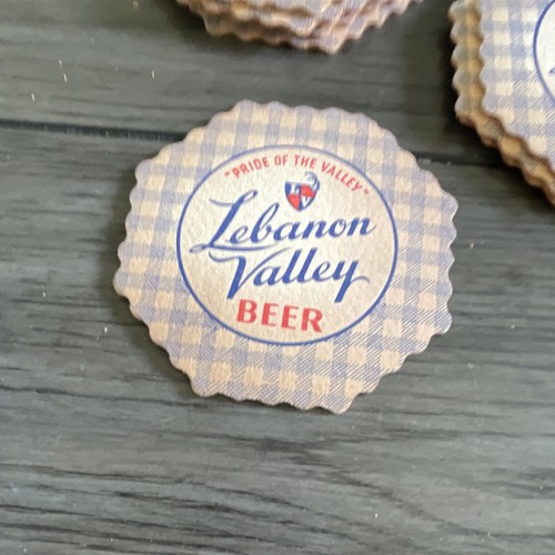 Lebanon Valley Beer Coasters Breweriana Collectible Pride of the Valley/set 10