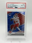 2021 Panini Mosaic Patrick Mahomes II No Huddle Blue /75 PSA 8