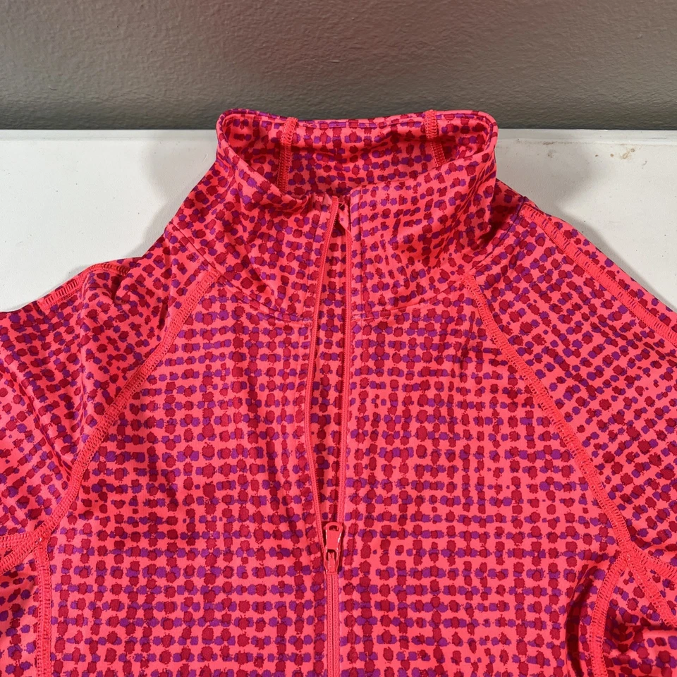 Women’s Under Armour Cold Gear 1/4 Zip Long Sleeve Mock Neck Shirt Sz M Fitted - Image 4 of 4