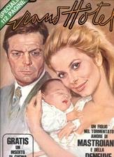 04/05/1972 GRAND HOTEL - MASTROIANNO/DENEUVE - CON ALLEGATO