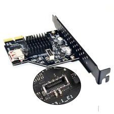 cablecc USB 3.1 Front Panel Socket 2.0 to PCI-E Express Card Adapter...