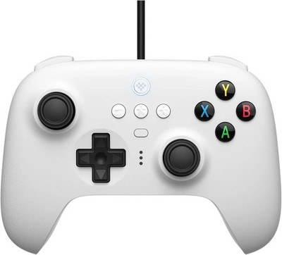 8Bitdo Ultimate Wired Controller White - PC/MAC/Android/ Xbox