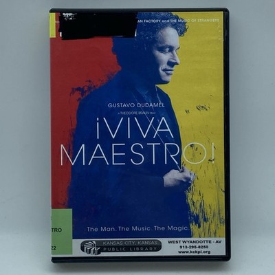 Viva Maestro! DVD 2022 Documentary Gustavo Dudamel Classical Music EX-LIBRARY