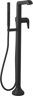 Kohler K-T22025-4-BL Tempered Floor Mounted Tub Filler, Matte Black*READ*