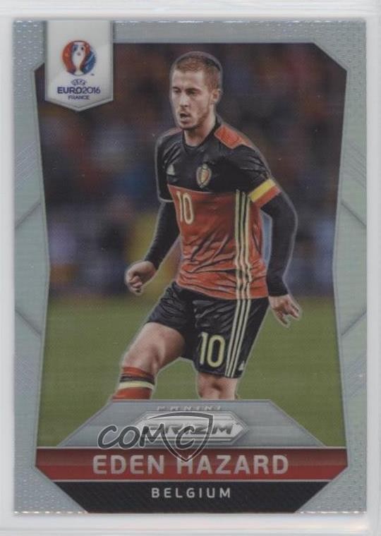 2016 Panini Prizm UEFA Euro Silver Prizm Eden Hazard #22 0j4n