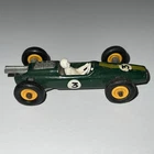 Vintage Matchbox Lesney No. 19 Lotus Racing Car - Green 1966 Formula 1