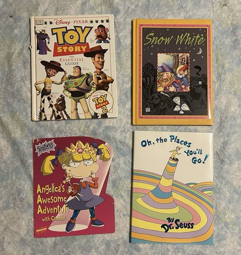 Used Lot 5 Books Children Toy Story Snow White Rugrats Angelica Dr Seuss