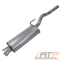 EndschalldÄMpfer SchalldÄMpfer FÜR VW Caddy 2 1.9 TDI 1.9 SDI BJ 95-04