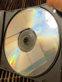 The Lost World Jurassic Park Sega Saturn 1997 Game Disc Only UNTESTED Scratched