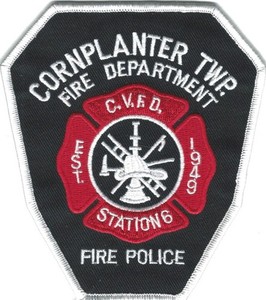 PENNSYLVANIA - Cornplanter Township Fire Department Station 6 Fire Police patch