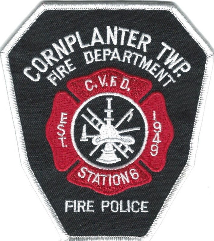 PENNSYLVANIA - Cornplanter Township Fire Department Station 6 Fire Police patch