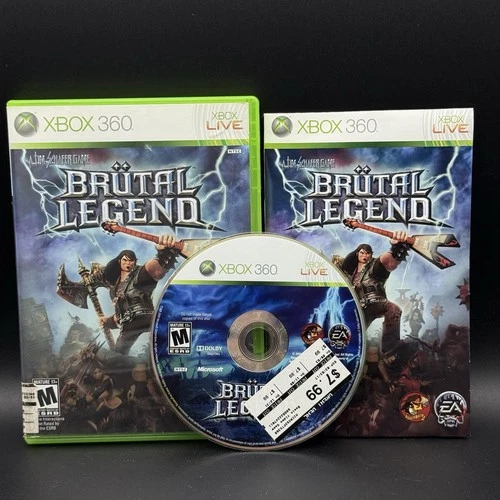 Brutal Legend Microsoft Xbox 360, 2009, Complete CIB Tested