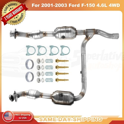 #ad Catalytic Converter Direct Fit For 2001 2003 Ford F 150 F150 4.6L V8 4WD $118.96