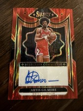 2024-25 Select Artis Gilmore Selection Committee Auto Red Flash Chicago Bulls SP