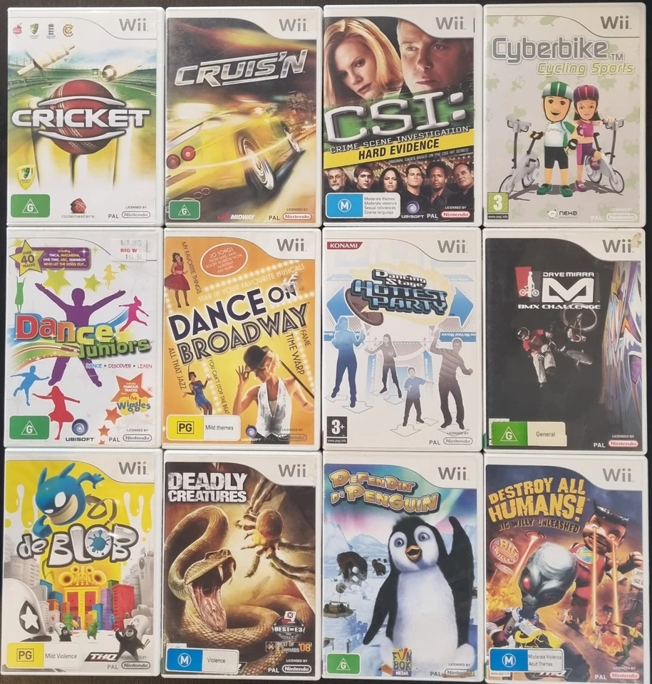 Nintendo Wii games mixed. *Select a title* - image 4 of 4