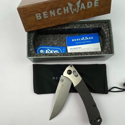Benchmade 15085 Carbon Fiber Handle CPM-S30V Blade Mini Folding Knife Custom