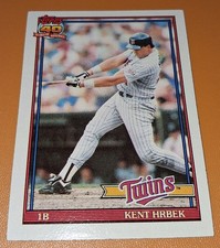 1991 Topps - Kent Hrbek #710